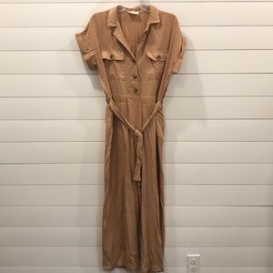 Love & Harmony Tan Jumpsuit